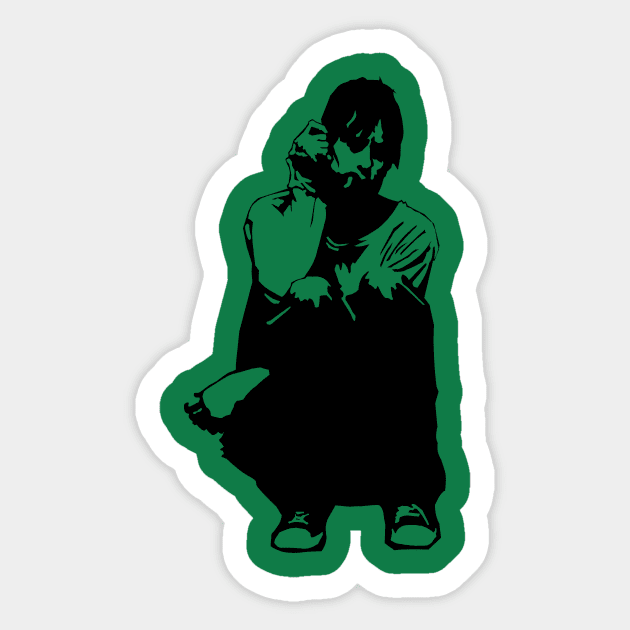 Requiem For A Dream Sticker by SaverioOste